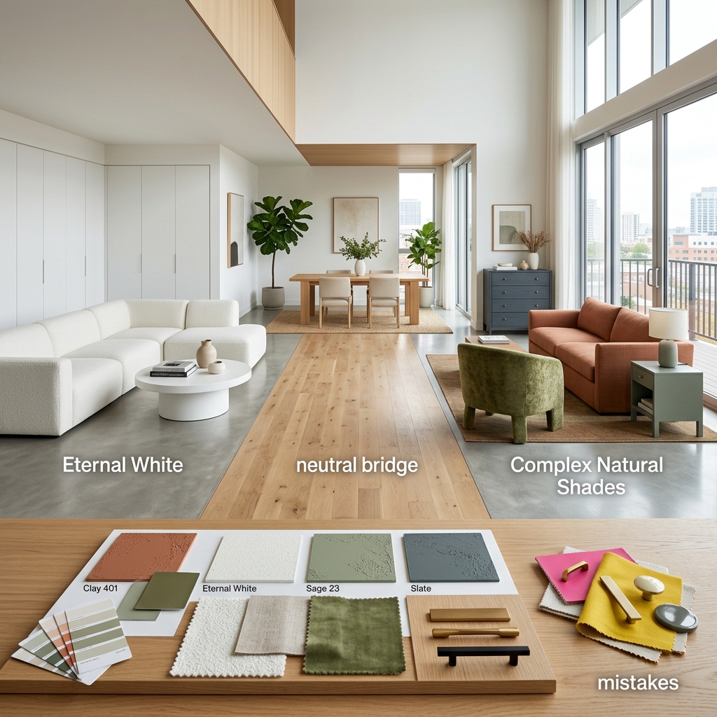 Цвет в мебели: от «вечного белого» к сложным природным оттенкам 2026 и как их не испортить на практике